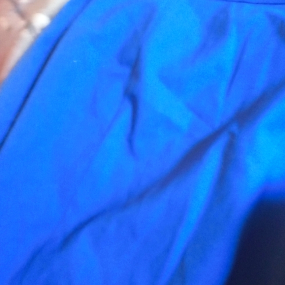 Blue skirt